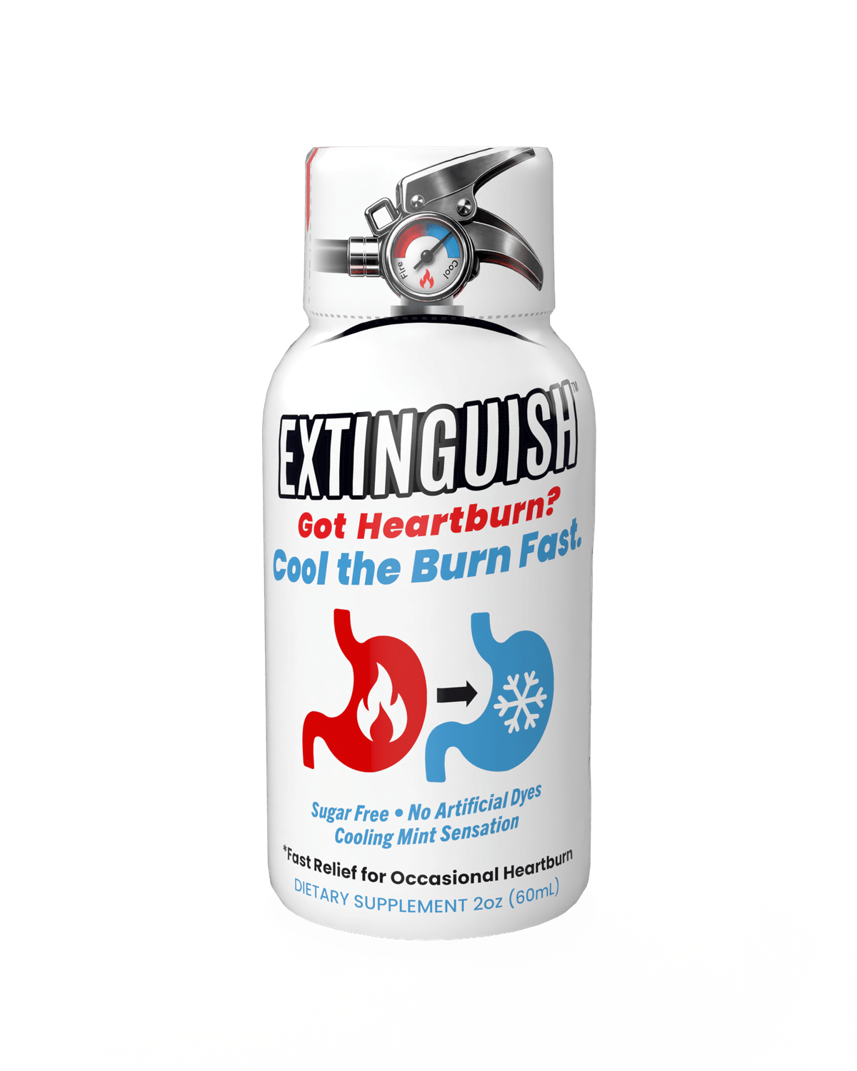 Extinguish 2 oz heartburn relief shot